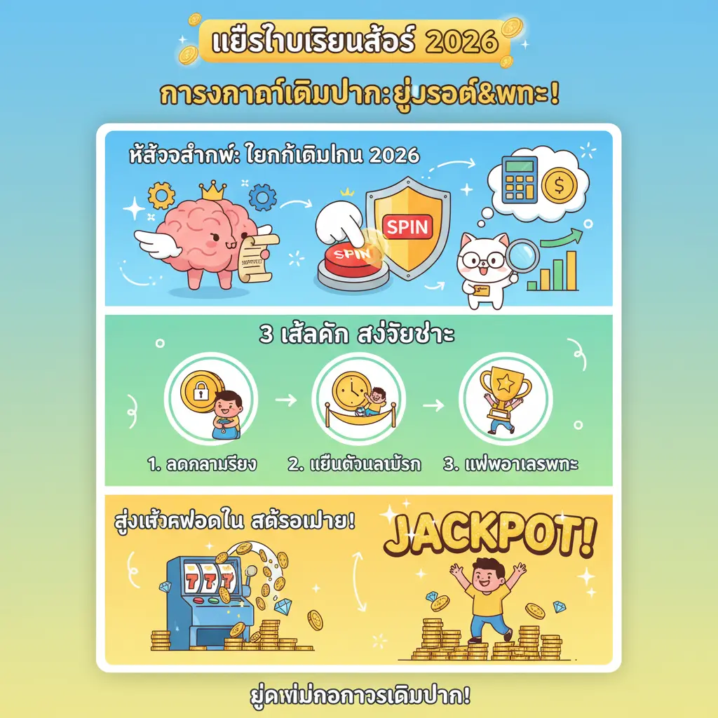 ขั้น ตอน การเล่นสล็อต - การจัดการการเดิมพัน