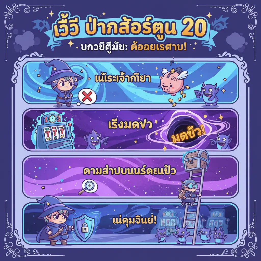 วิธี ปั่นสล็อตทุน 20 - บัญชีผู้ใช้