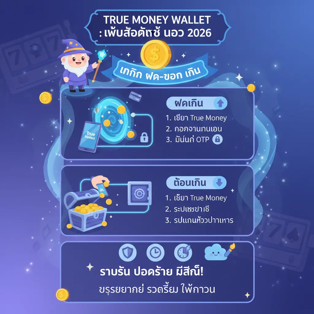 เว็บสล็อตแท้ นอก - True Money Wallet