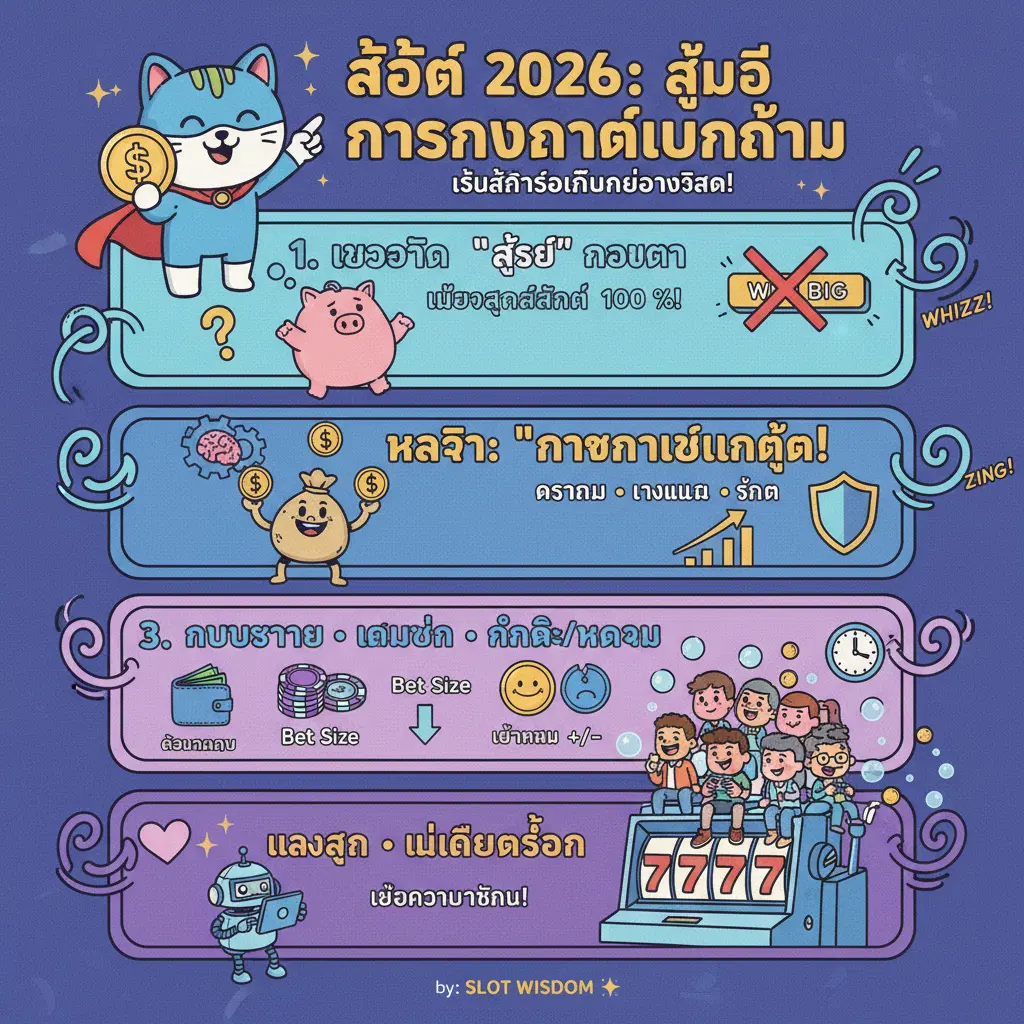 ขั้น ตอน การเล่นสล็อต - การจัดการเงินทุน