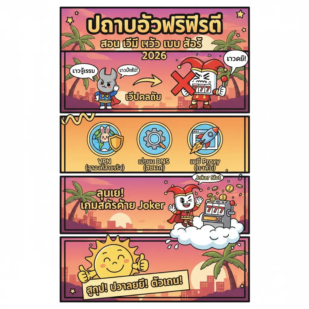 สอน วิธี เข้า เว็บ สล็อต - ปลดบล็อกเว็บไซต์