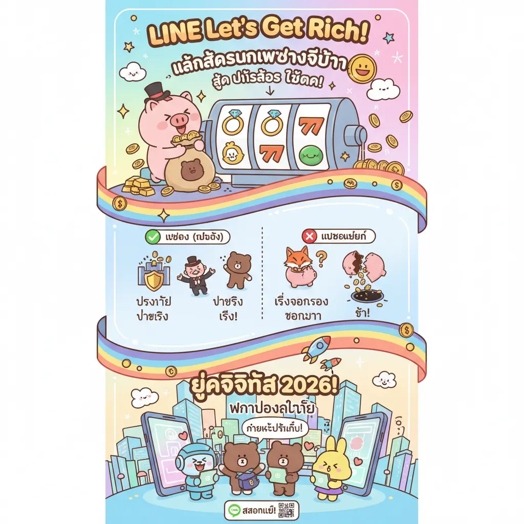 สูตร ปั่นสล็อต ให้แตก - LINE Lets Get Rich