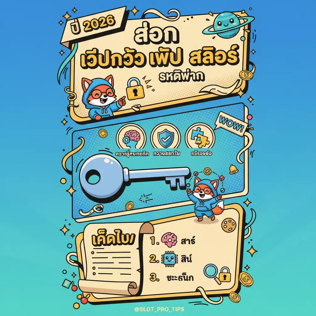 สอน วิธี เข้า เว็บ สล็อต - รหัสผ่าน