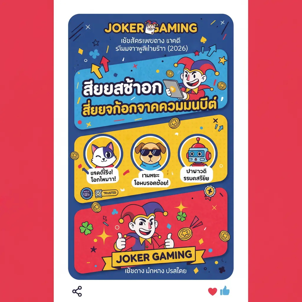 เว็บสล็อตเว็บตรง แตกดี - JOKER GAMING