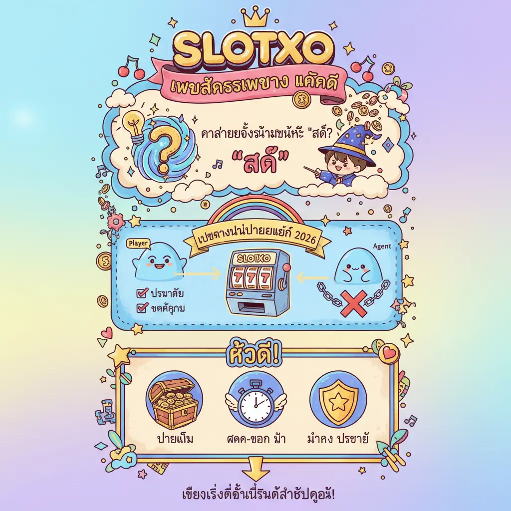 เว็บสล็อตเว็บตรง แตกดี - SLOTXO