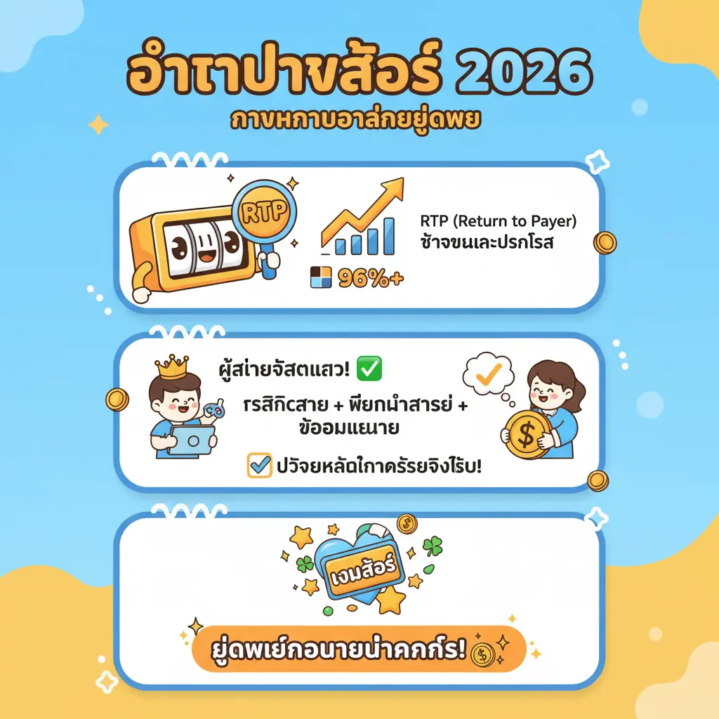 อัตราจ่ายสลอต - การพนันออนไลน์