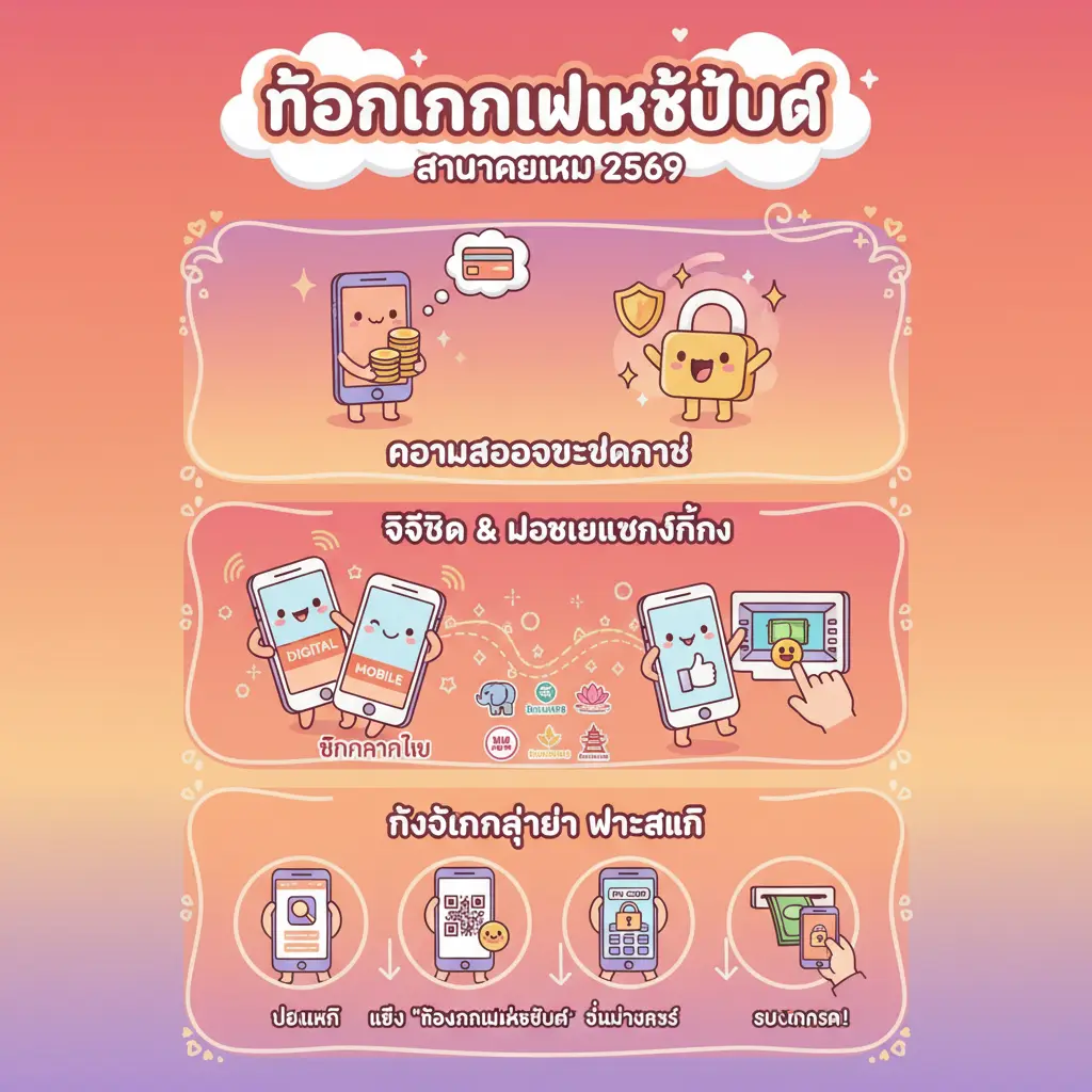 ถอนเงิน - ถอนเงินไม่ใช้บัตร