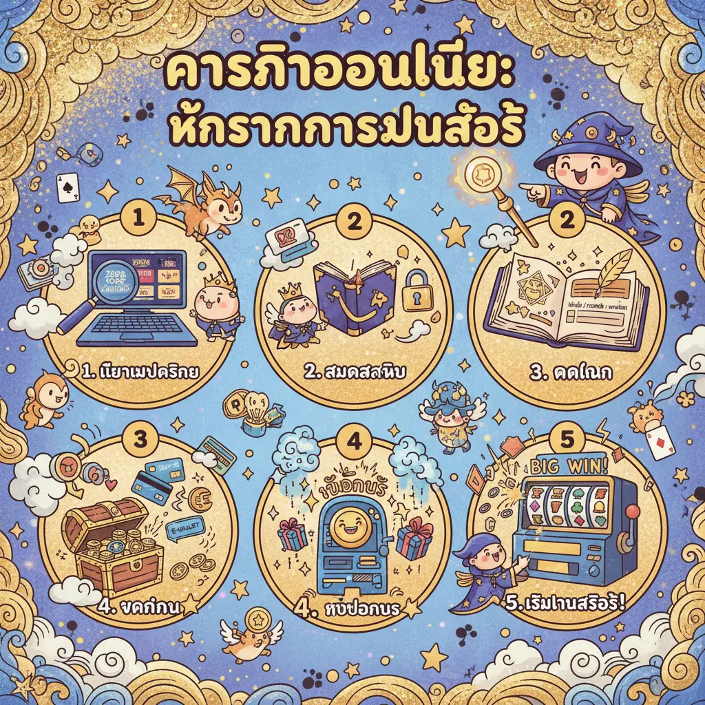 ขั้น ตอน การเล่นสล็อต - คาสิโนออนไลน์