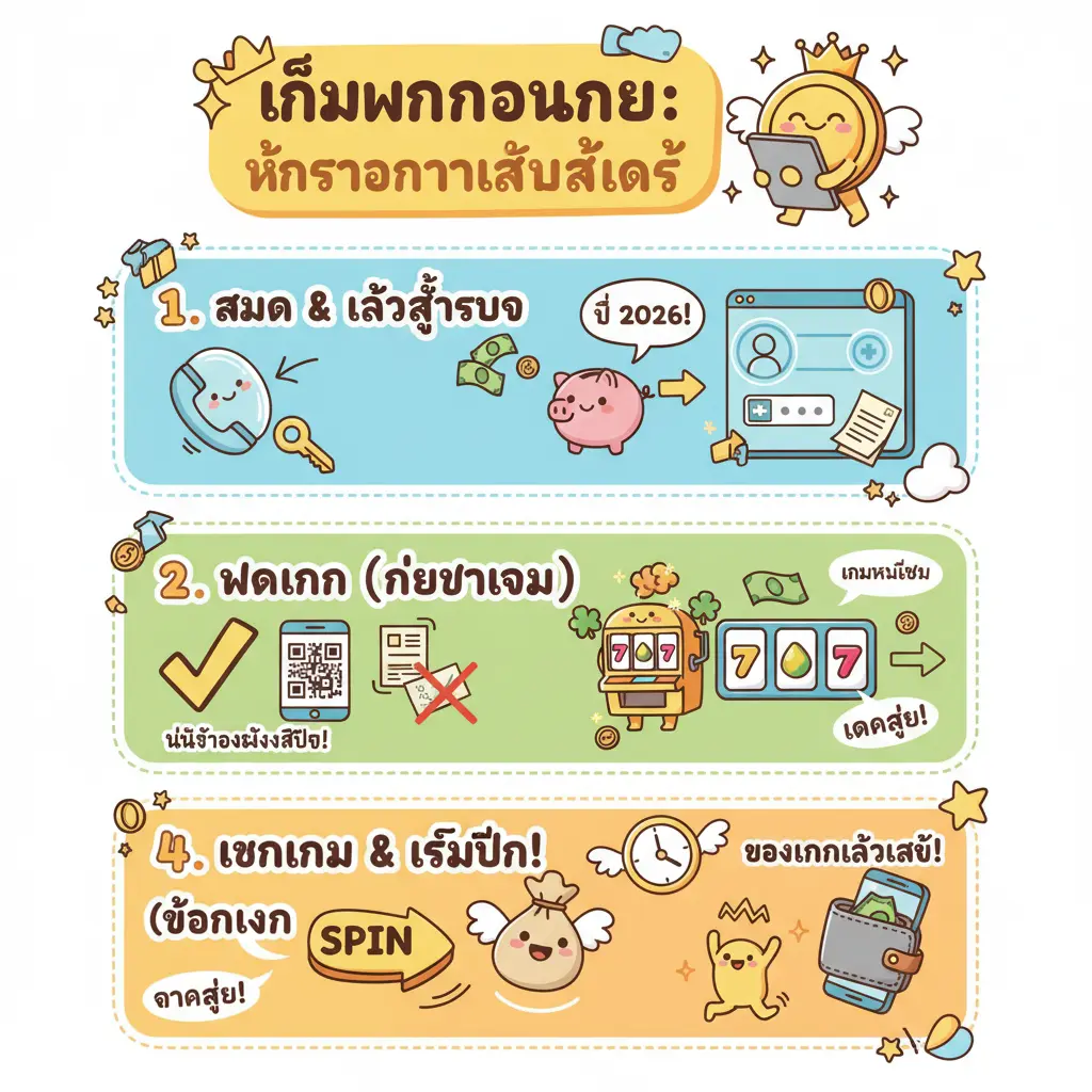 ขั้น ตอน การเล่นสล็อต - เกมพนันออนไลน์