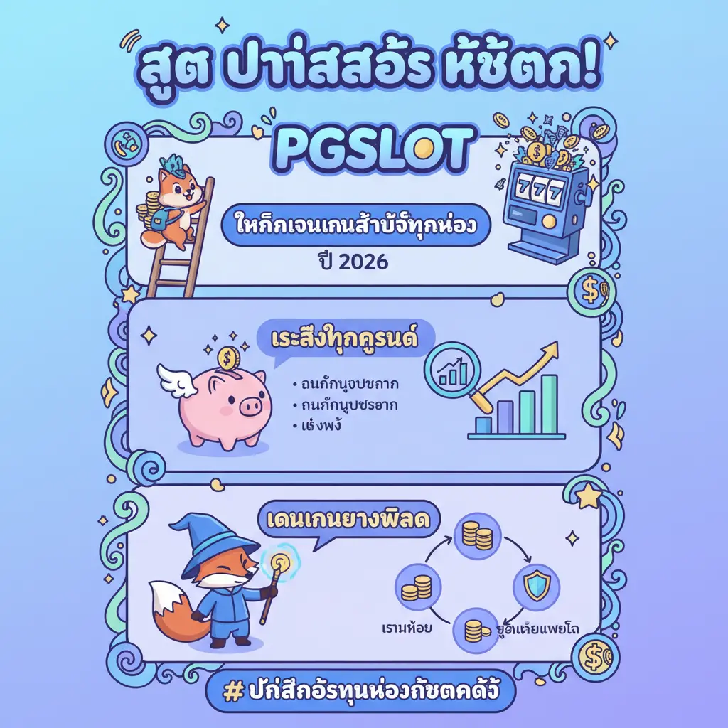 สูตร ปั่นสล็อต ให้แตก - PGSLOT