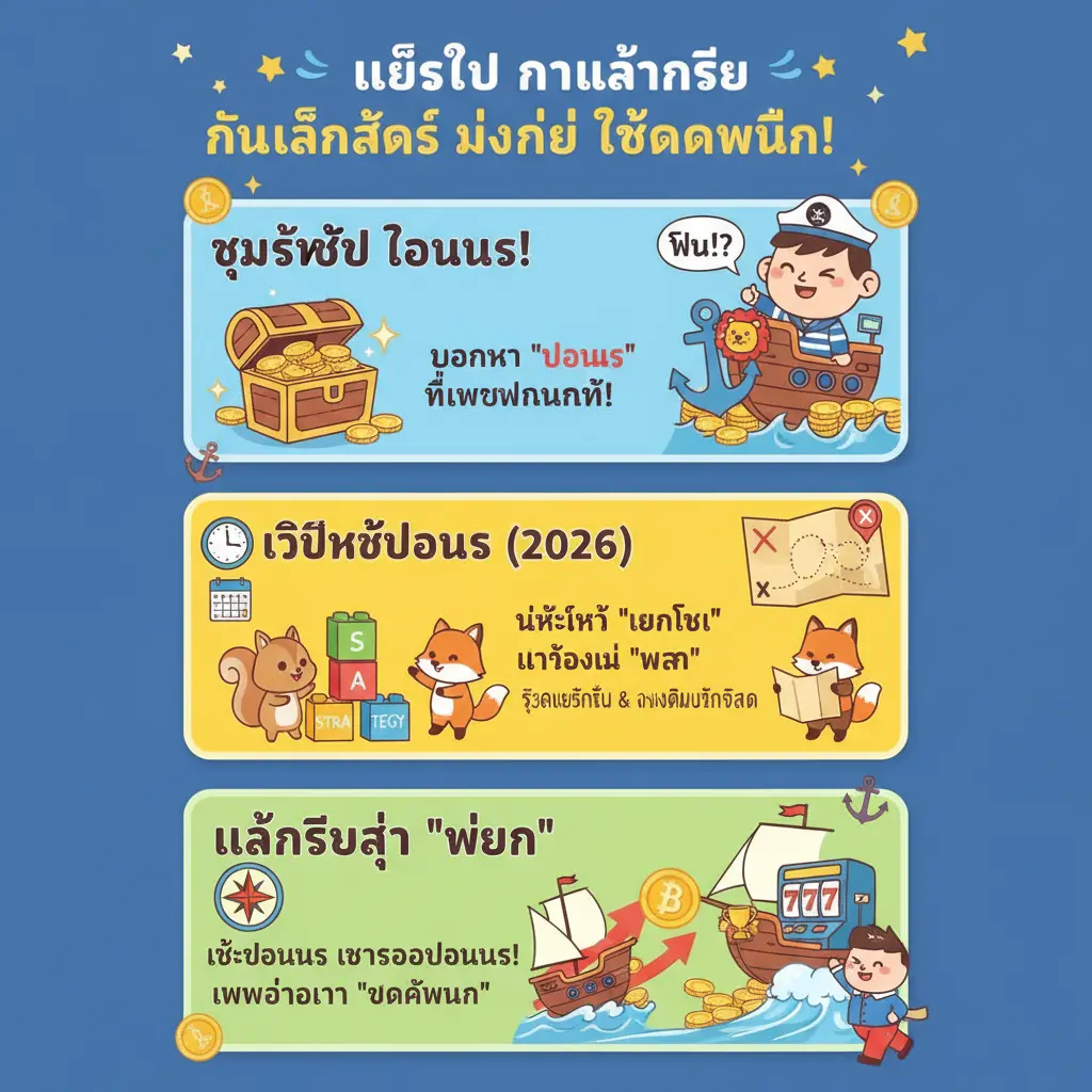 เล่นสล็อต ยัง ไง ให้แตกหมื่น - การแล่นเรือ