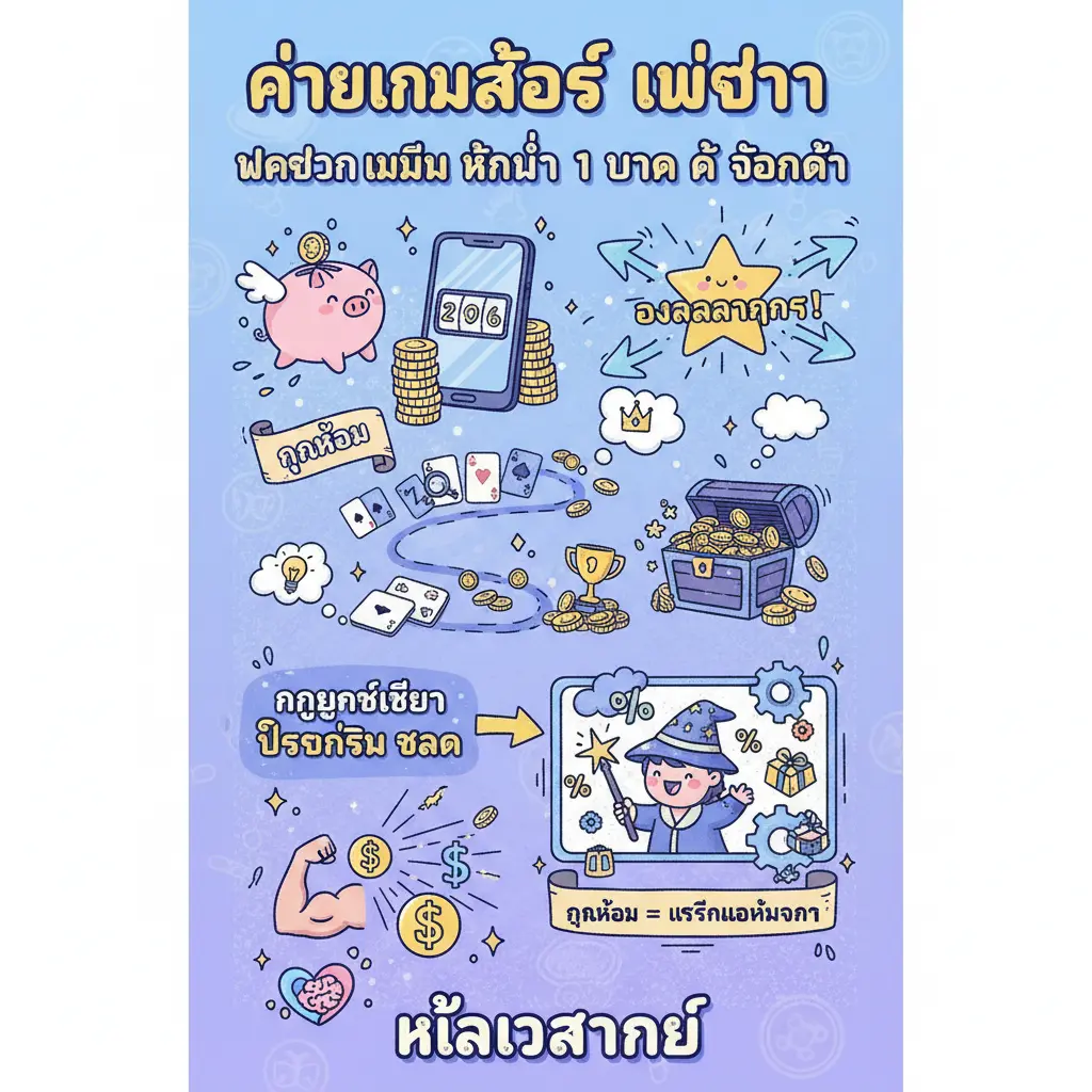 เว็บตรง สล็อต ฝากถอน ไม่มี ขั้นต่ำ 1 บาท ก็ ถอนได้ - ค่ายเกมสล็อต
