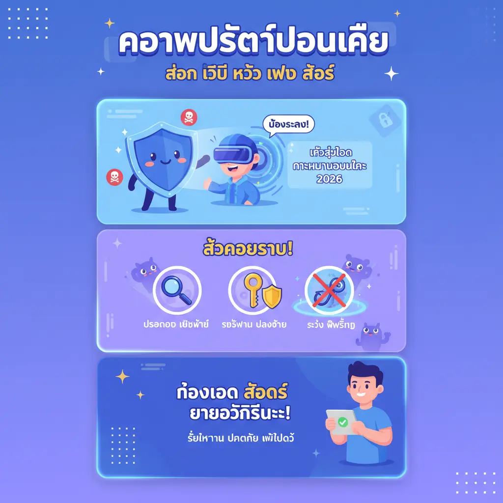 สอน วิธี เข้า เว็บ สล็อต - ความปลอดภัยออนไลน์